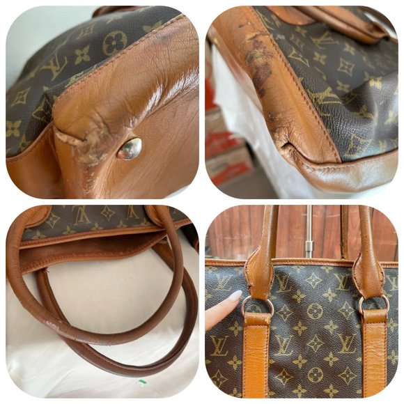 Auc Vintage Louis Vuitton 872TH XL Monogram Sac Weekend GM Tote Bag - Picture 16 of 17